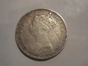 Gran Bretagna 1 fiorino 1881 vittoria argento - Bild 1 von 2
