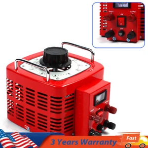 Transformador Variable Variac Regulador de Voltaje de CA Transformador 30A Medido 0~130V - Imagen 1 de 12