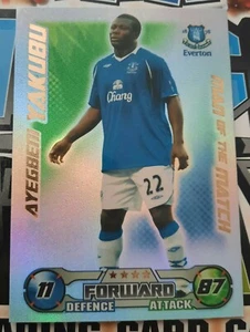 MATCH ATTAX 2008 2009 Ayegbeni Yakubu Man of the Match Everton - Picture 1 of 2