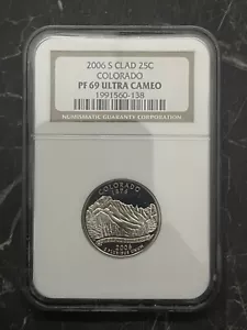2006 S Clad Quarter Colorado NGC PF69 UCAM ULTRA CAMEO - Picture 1 of 2