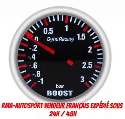 Manomètre pression turbo 3 bars 52mm - Imagen 1 de 4