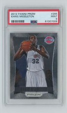 2012-13 Panini Prizm Basketball Rookie RC #286 Khris Middleton PSA 9