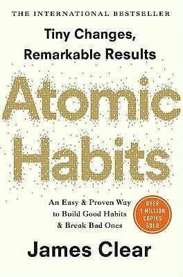 Atomic Habits By James Clear Build Good Habits & Break Bad Ones (Paperback) • 13.13£