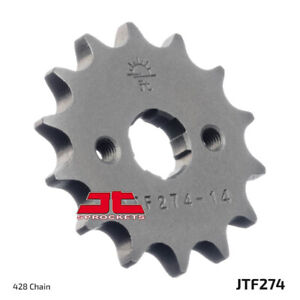 JTF274.15 NEW JT BRAND 15T FRONT SPROCKET WITH RETAINER HONDA CRF100F XR100R