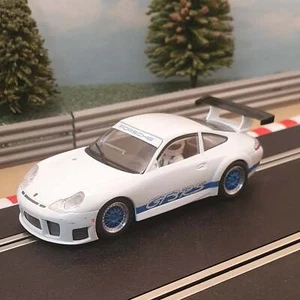 Scalextric 1:32 Car - C2857 Porsche 911 GT3R Top Gear The Stig *LIGHTS* #G - Picture 1 of 3