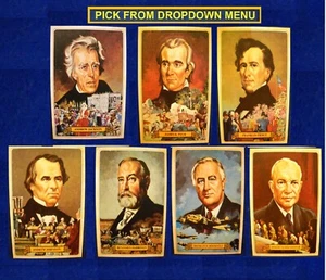 De colección 1976 © Bel-art, Inc. Rainbow Bread Conoce a tus presidentes Tú eliges-1 - Imagen 1 de 16