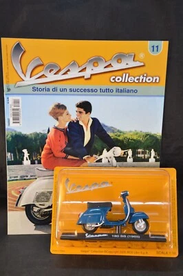 VESPA 180SS (1965) SCALA 1/18 VESPA COLLECTION N° 11 FABBRI EDITORI - Immagine 1 di 2