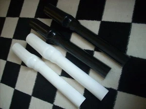 AMA RACE PLASTIC FORK PROTECTORS / GUARDS  ,FLAT TRACK,GS CB KZ XR 750 SR T140   - Picture 1 of 14