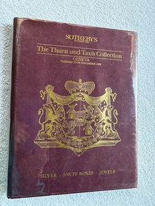 Sotheby’s Catalog Thurn & Taxis Geneva November 1992 Silver Snuff Boxes Jewels - Picture 1 of 15