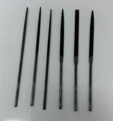 Sears Craftsman Needle File Set Jewelers #6757 Switzerland made Simonds Vintage - Image 1 of 4