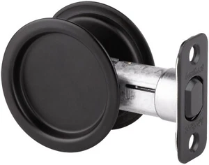 Kwikset 334 Round Passage Hall/Closet Pocket Door Lock - Picture 1 of 1