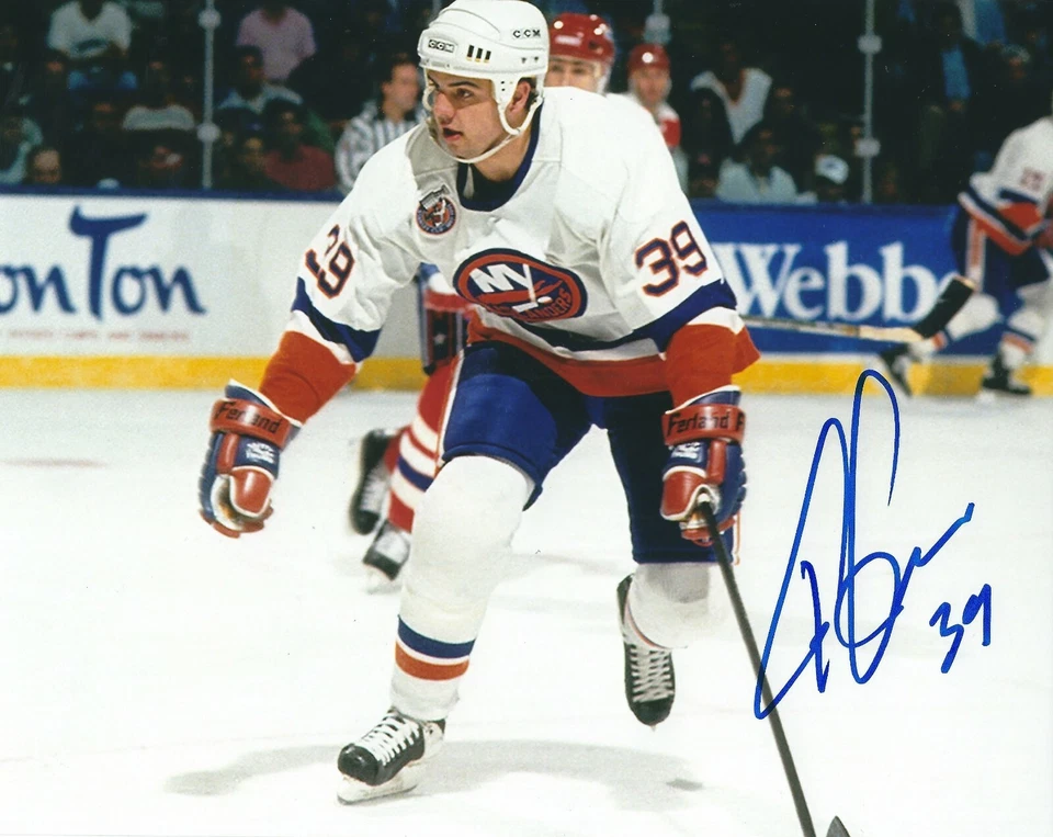  Foto autografiada 8x10 TRAVIS GREEN New York Islanders - con certificado de autenticidad Foto 1 de 1