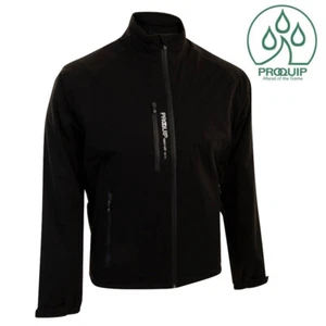ProQuip Tour Flex Elite Waterproof Golf Jacket Black **REDUCED** - Picture 1 of 4