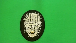 Pinhead Hellraiser Iron On Patch! Horror Halloween Motorhead Lemmy Ozzy - Picture 1 of 2