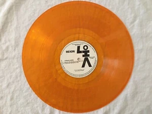 REIGN Indestructible yellow vinyl 12" record H.O.L.A. 1996 white label promo - Imagen 1 de 1