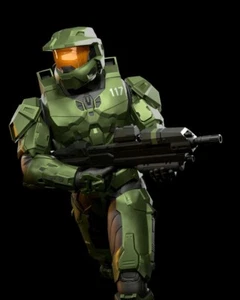 Master Chief - Halo - 3D Printed Resin Miniature - Videogames – Unpainted - Foto 1 di 5