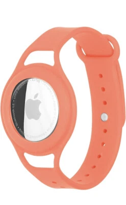 Case-Mate Airtag Soporte Muñeca Accesorio para Niños Silicona - Naranja - NUEVO Foto 1 de 4