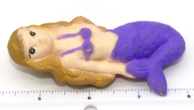 Фиолетовая русалка миниатюрная фигурка игрушка фигурка - Изображение 1 из 3