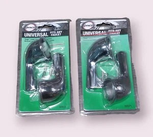 2 PACK Danco 80022 Universial Ergo Lever Handles with Adapters Chrome for Sinks - Picture 1 of 6