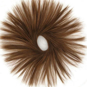 hair bun scrunchie coppery golden brown 21 in 30 peruk - Picture 1 of 2