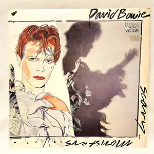 Scary Monsters (1980) David Bowie LP Vinyl Record 1st AUST edition APL1 3647 - Picture 1 of 7