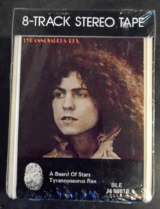 1970 T-Rex Tyrannosaurus Rex "A Beard Of Stars" SEALED 8-Track - Picture 1 of 7