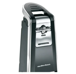 Electric Can Opener Automatic Smooth Side Edge Commercial Stainless Black Under - Picture 1 of 7