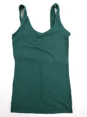 Camiseta sin mangas Maurices XS verde sin mangas color liso para mujer Foto 1 de 4
