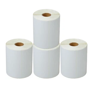 4 Rolls of 250 labels 4x6 Direct Shipping Postage Labels For Zebra GC420T LP2844 - Picture 1 of 24