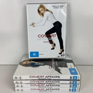 Covert Affairs Complete Tv Series Season 1-5 DVD Set Region 4 - Picture 1 of 6