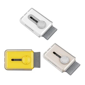 Plumeau à fente d'angle polyvalent, outil de brosse de nettoyage pour clavier - Photo 1/13