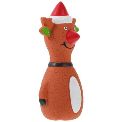  Giocattolo in lattice per animali domestici a tema natalizio Giocattolo - Immagine 1 di 4