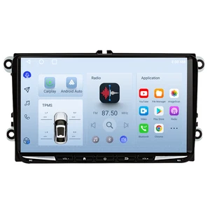 6+128GB Android Radio Carplay Navi Bluetooth Für Golf 5 6 Tiguan Crafter Passat - Bild 1 von 14