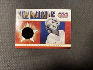 Lana Turner 2015 Panini Americana Star Materials Celebrity Worn Relic Card - Bild 1 von 2