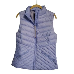 Talbots Pastel Blue Puffer Down Filled Lightweight Vest Women's Size Small NWT - Picture 1 of 11