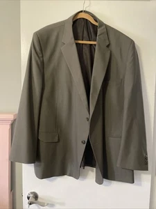 Vintage Henry Grethel The Perfect Fit Brown Suit Sports Jacket 56 Regular - Picture 1 of 1