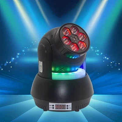 100W RGB Pattern Moving Head Light for KTV, Bars, Stage Shows – Compact Rotating - Image 1 of 4