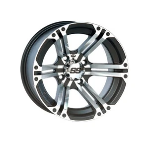 SS212 MACHINED WHEEL 14X6 4/137 4+2 ITP 1428382404B - Picture 1 of 2