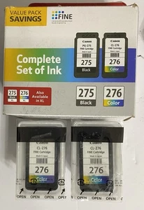 Canon PG-275/CL-276 Value Pack - Black/Color (4988C005) NEW Open Box - Picture 1 of 4
