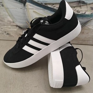 Adidas VL Court 3.0 Negro/Blanco Hombre Zapatillas bajas Talla 10 ID6278  - Imagen 1 de 11