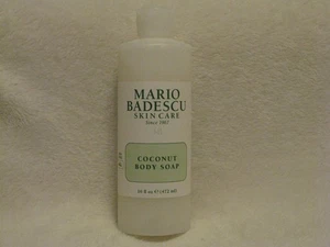 Mario Badescu Coconut Body Soap Shower Gel 16oz Large Bottle New - Picture 1 of 4