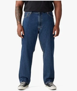 Levi's Herren 505 Regular Fit Jeans 32Wx34L Dark Stonewash Standard - Bild 1 von 4