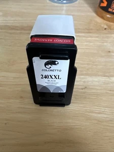 1 Pack PG240 XXL PG-240 Black Ink Cartridges for Canon PIXMA MG2120 MG2220 - New - Picture 1 of 5