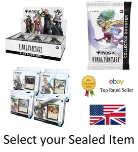 Final Fantasy [Pick your Sealed item] Collector's Magic MTG Collector - Picture 1 of 11