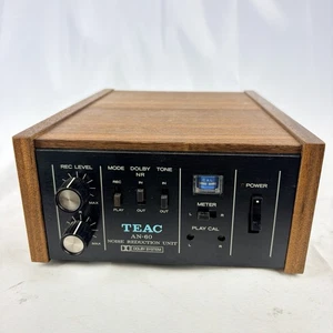 Vintage TEAC AN-60 Noise Reduction Unit Dolby System Wood Case Tested Working - Picture 1 of 13