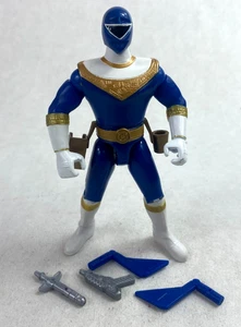 Blue Ranger Power Rangers Zeo Action Figure Complete 1996 - Picture 1 of 2