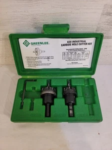 Kit cortador de orificios de carburo industrial Greenlee 635 - Imagen 1 de 4