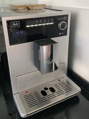 Melitta Caffeo CI E970-101 1500W  Kaffeemaschine - Silber Kaffee Vollautomat - Bild 1 von 4