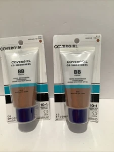 New 2 Pack Covergirl CG Smoothers BB Cream #815 Tinted Moisturizer +SPF 21 - Picture 1 of 2