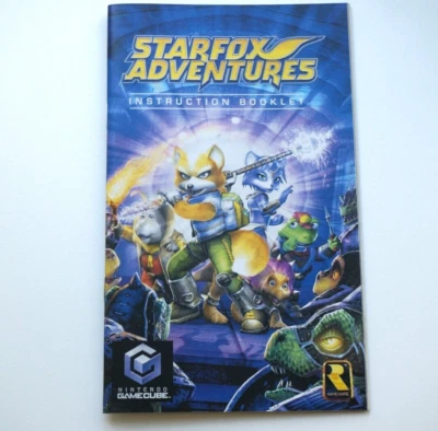 Star Fox Adventures gamecube manual ONLY READ DESCRIPTION - Image 1 of 4